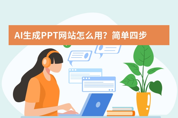 AI生成PPT网站怎么用？简单四步就能一键输出完整PPT